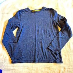 Mini Boden boys size 13-14 years dark blue long sleeve shirt, VVGUC